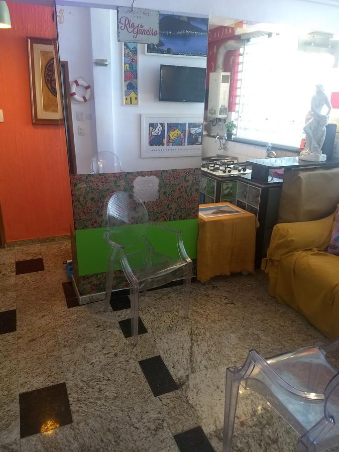 Apto Copacabana Com 2 Suites ริโอเดจาเนโร ภายนอก รูปภาพ